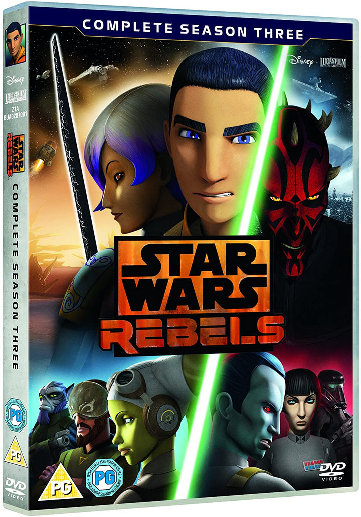 Star Wars Rebels Season 3 - Sci-fi [DVD]