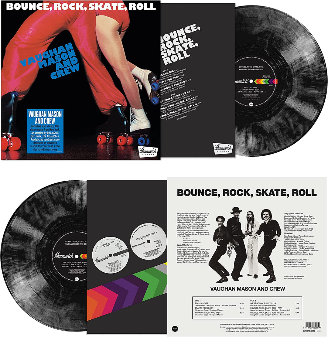 Vaughan Mason & Crew - Bounce, Rock, Skate, Roll (140g Black Vinyl) [VINYL]