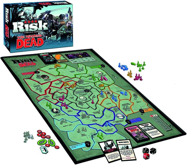 Winning Moves The Walking Dead Risk Board Game (21814)