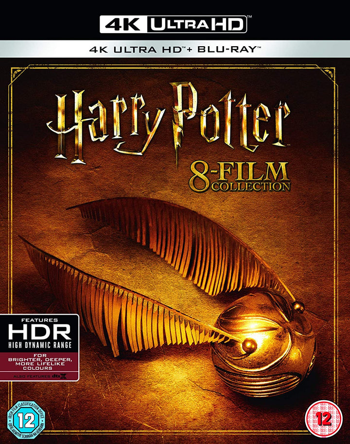 Harry Potter: The Complete 8-film Collection [4K Ultra HD] [2001] [2011] -Fantasy/Adventure - [Blu-ray]