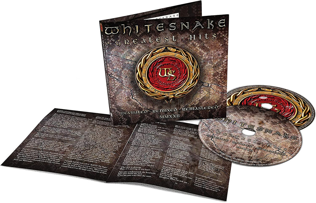 Whitesnake: Greatest Hits (2022) - CD & Blu-Ray (Region Free)