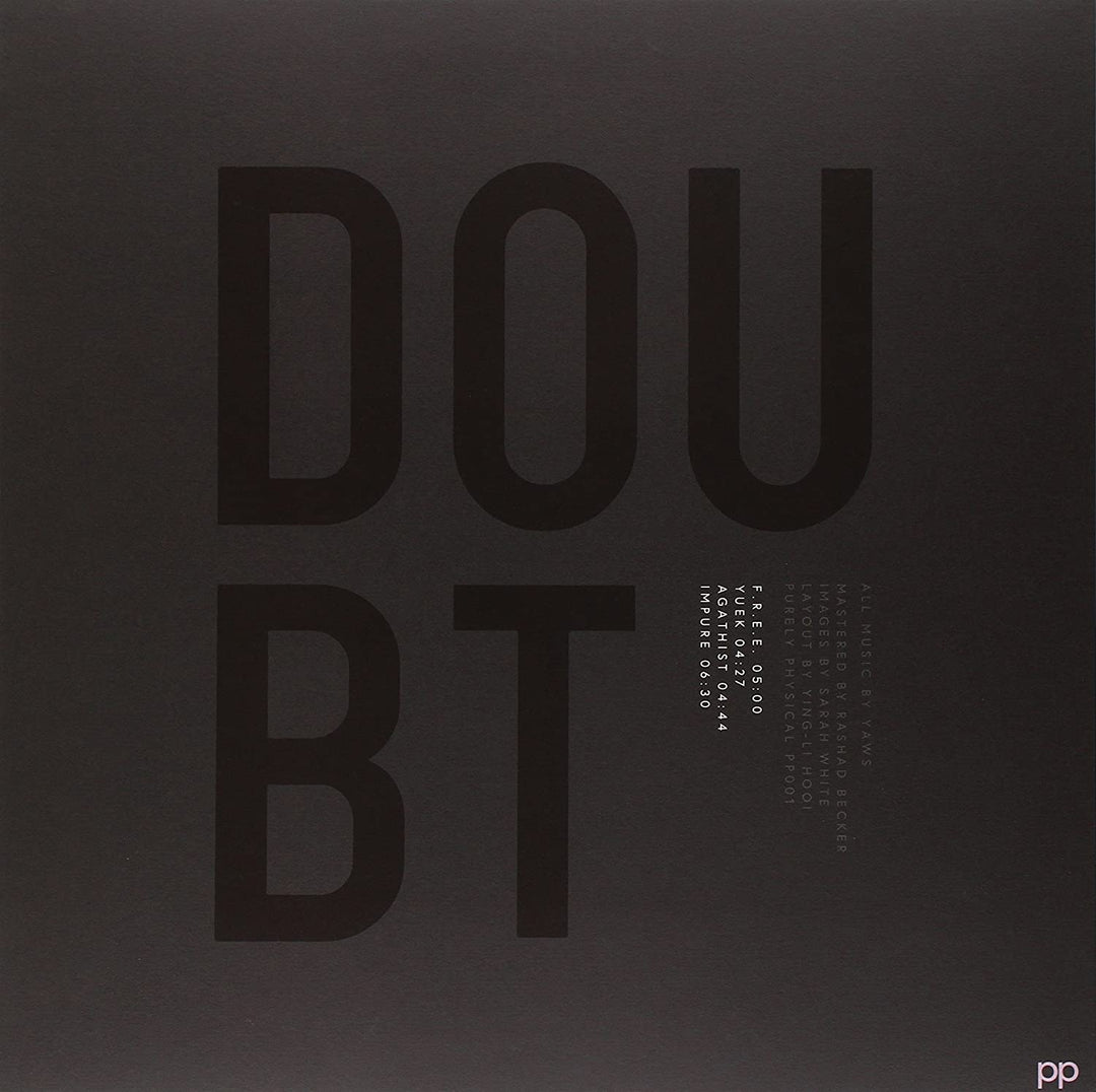 Yaws - DOUBT [12" [Vinyl]