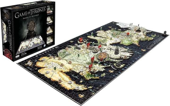 4D Cityscape HBO Game of Thrones Westeros Puzzle - Yachew