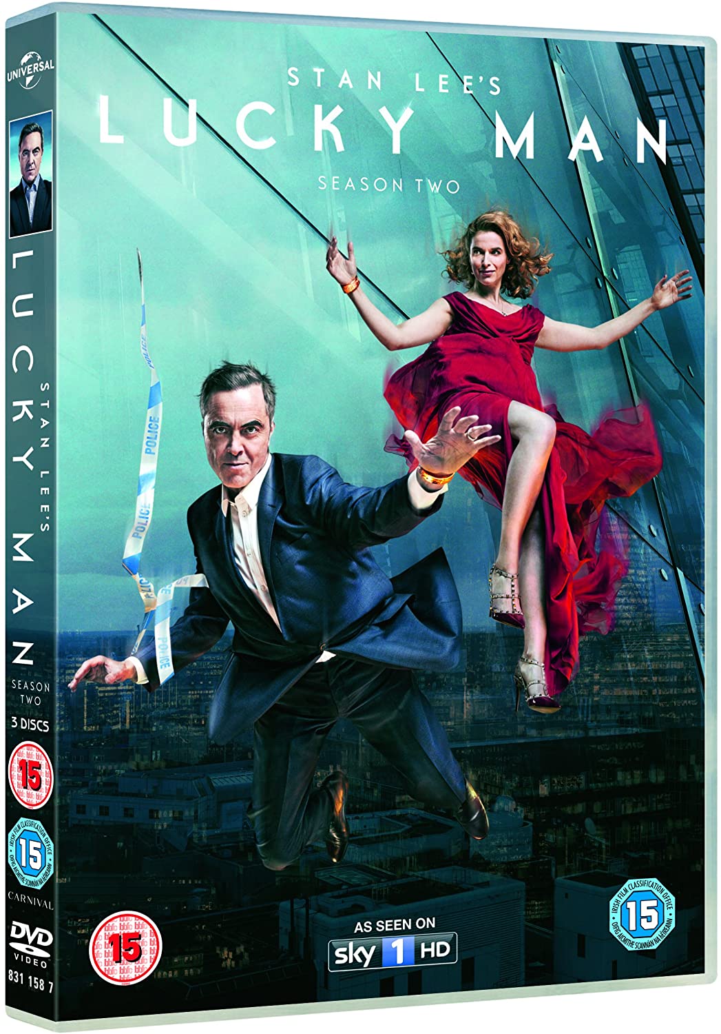 Stan Lee's Lucky Man series 2 [DVD] [2017]