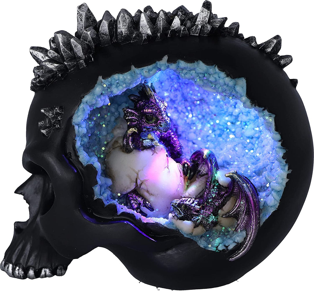 Nemesis Now Crystal Hatchlings Backflow Incense Burner 14cm, Blue