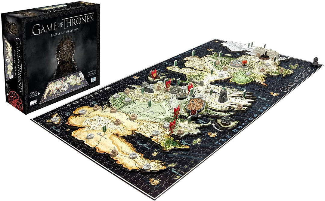 4D Cityscape HBO Game of Thrones Westeros Puzzle - Yachew