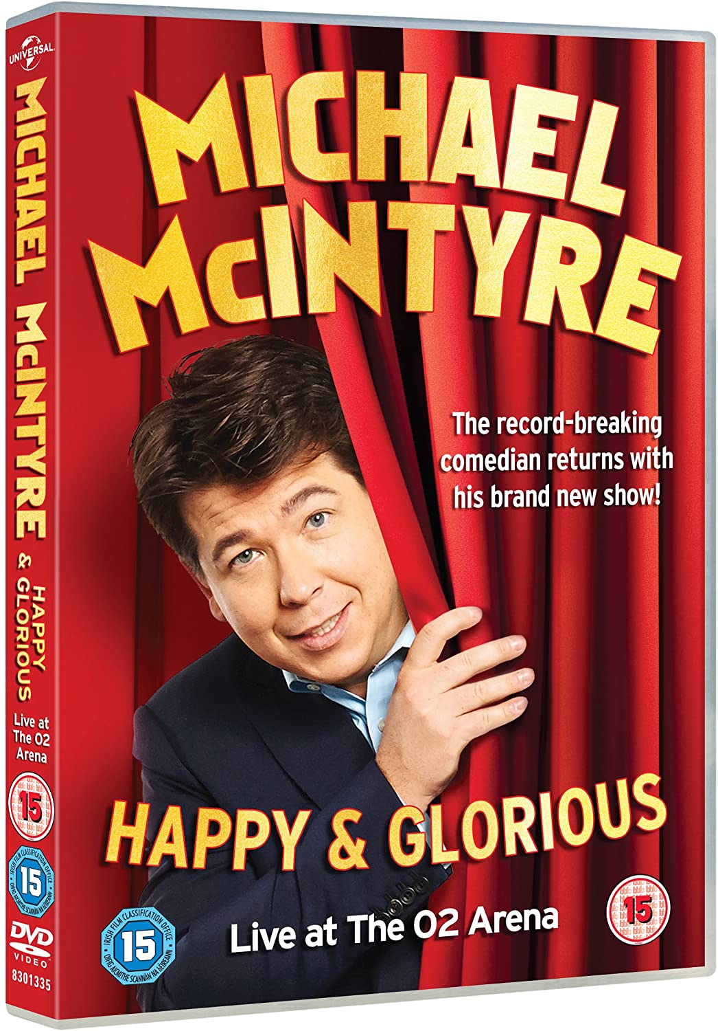 Michael McIntyre - Happy & Glorious [DVD] [2015]
