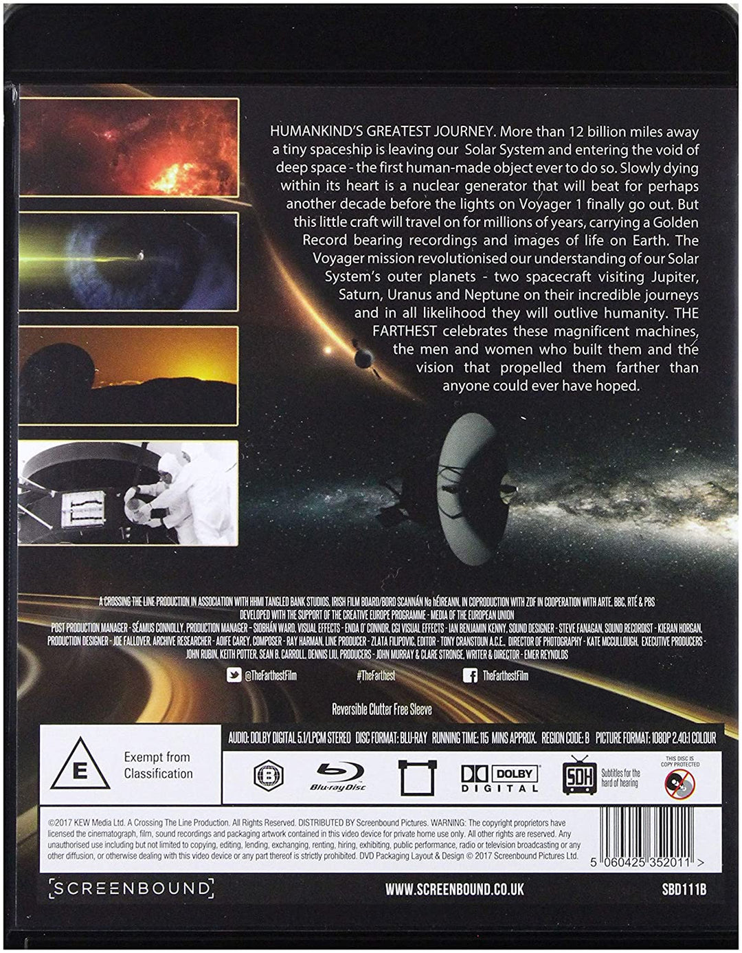 The Farthest [Region B] - Documentary/History [Blu-ray]