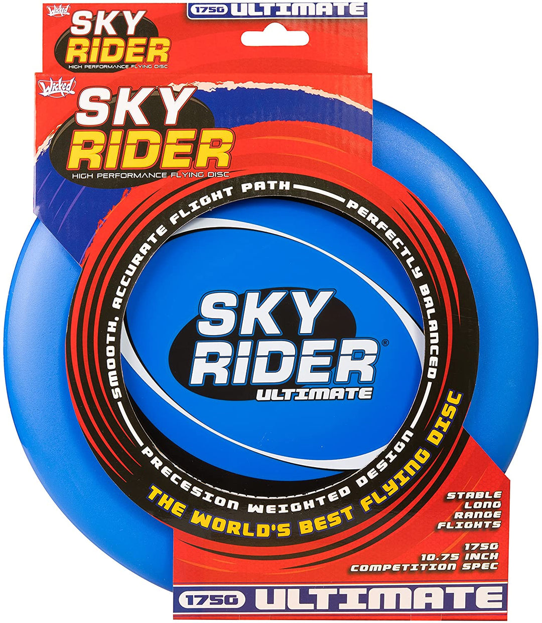 Wicked Vision WKSRU Wicked Sky Rider Ultimate 175 G Disco volador, color aleatorio S