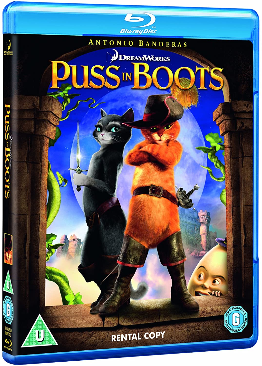 Puss In Boots [Region Free] - Family/Comedy [Blu-ray]