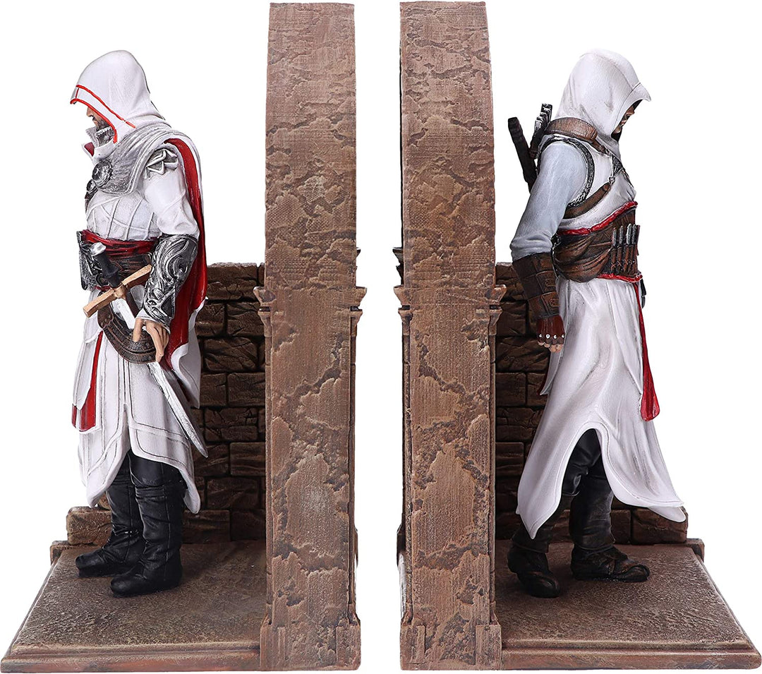 Nemesis Now Officially Licensed Assassin's Creed Altair and Ezio Library Gaming