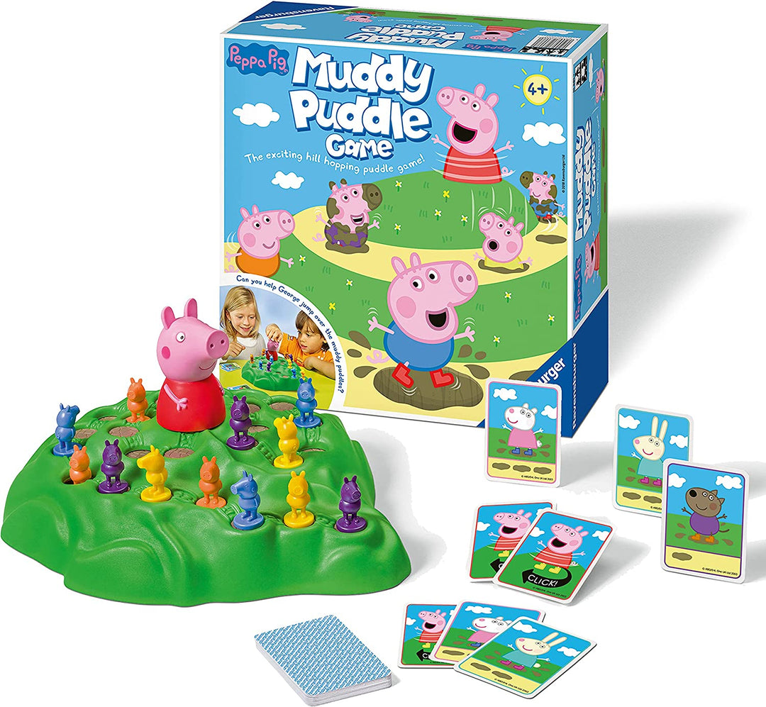 Ravensburger 21391 Peppa Pig's Muddy Puddles Game