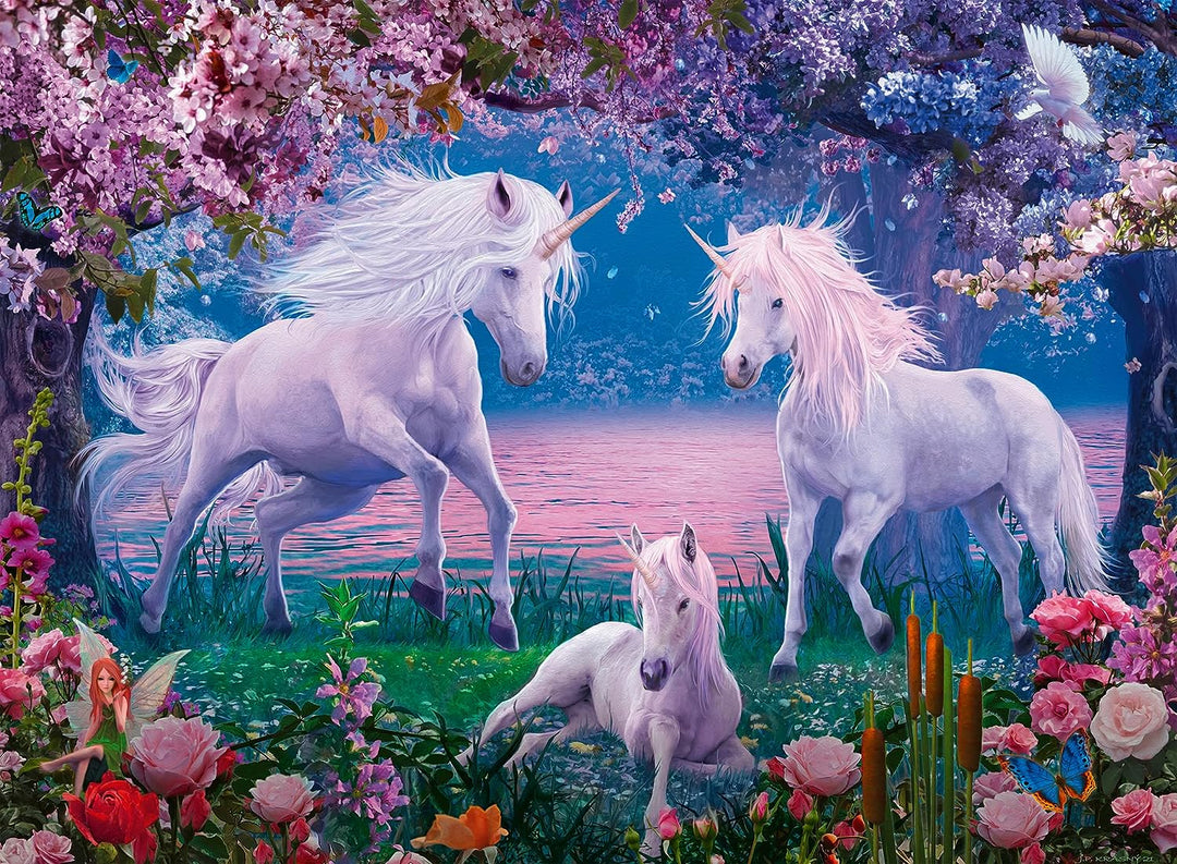 Ravensburger 13347 Unicorns 100 Piece Jigsaw Puzzle for Kids Age 6 Years Up