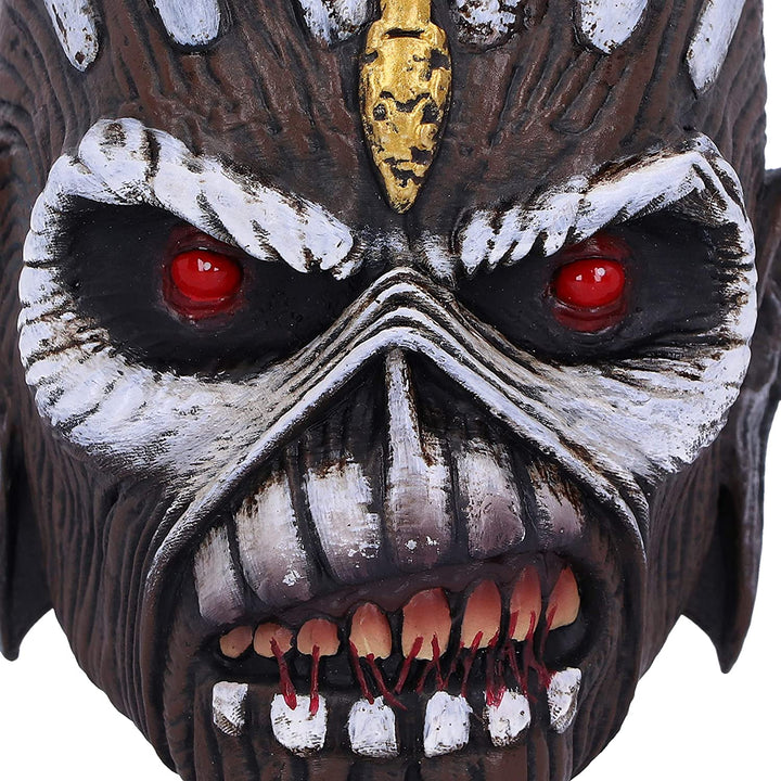 Nemesis Now offiziell lizenzierter Iron Maiden The Book of Souls Eddie Kühlschrankmagnet, braun, 8,5 cm