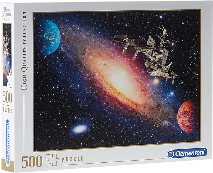 Clementoni - 35075 - Collection Puzzle - International Space Station - 500 pieces - Made in Italy - Jigsaw Puzzles for Adult