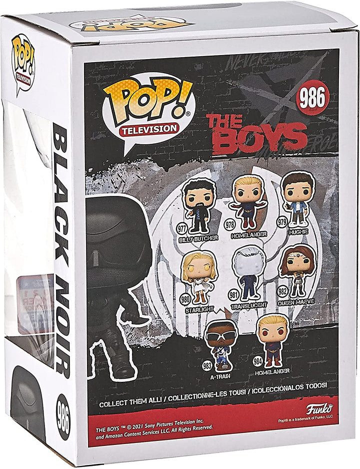 The Boys Black Noir Exclu Funko 48516 Pop! Vinyl #986