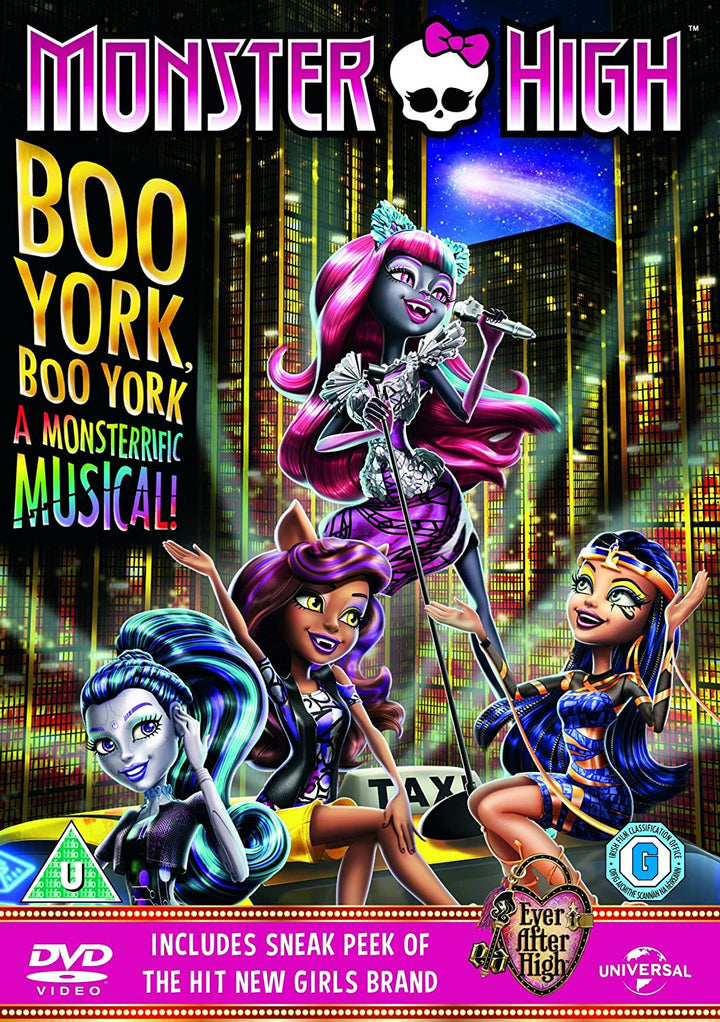 Monster High: Boo York! Boo York! - Horror/Fantasy [DVD]