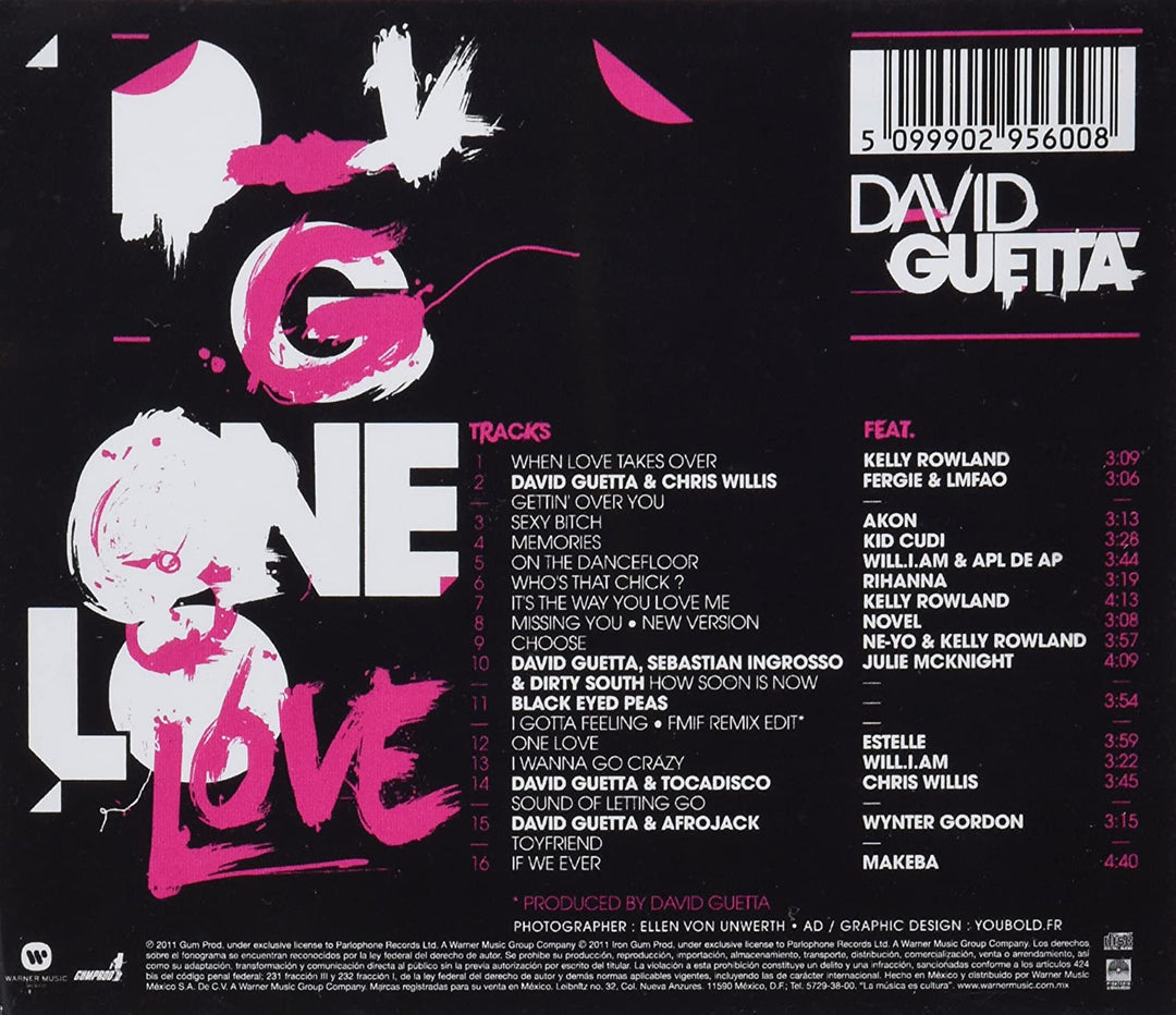 David Guetta – One More Love [Audio-CD]