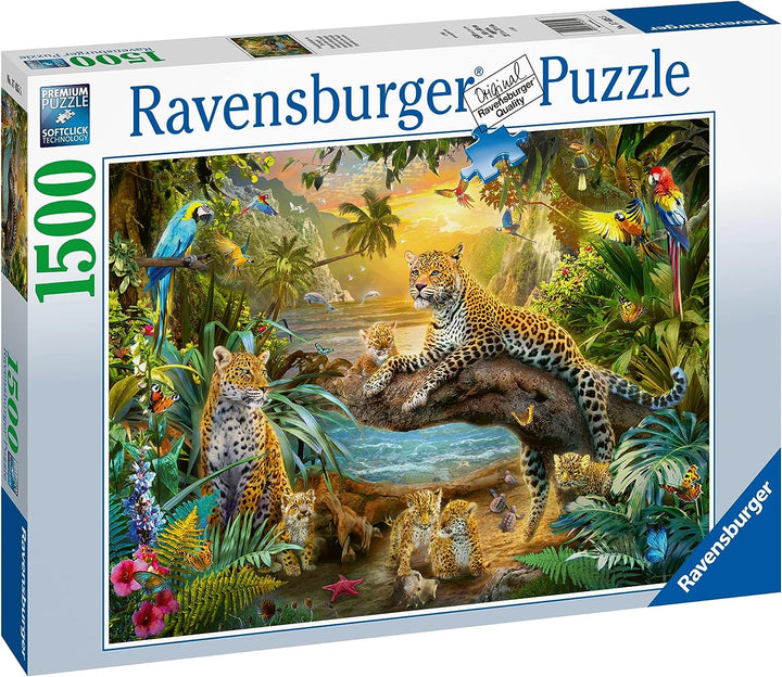 Ravensburger Leopards in the Jungle 1500 Piece Jigsaw Puzzles for Adults and Kids