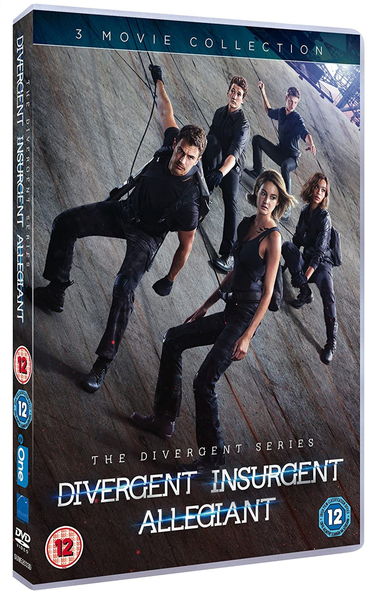 Divergent, Insurgent and Allegiant - Sci-fi/Action [DVD]