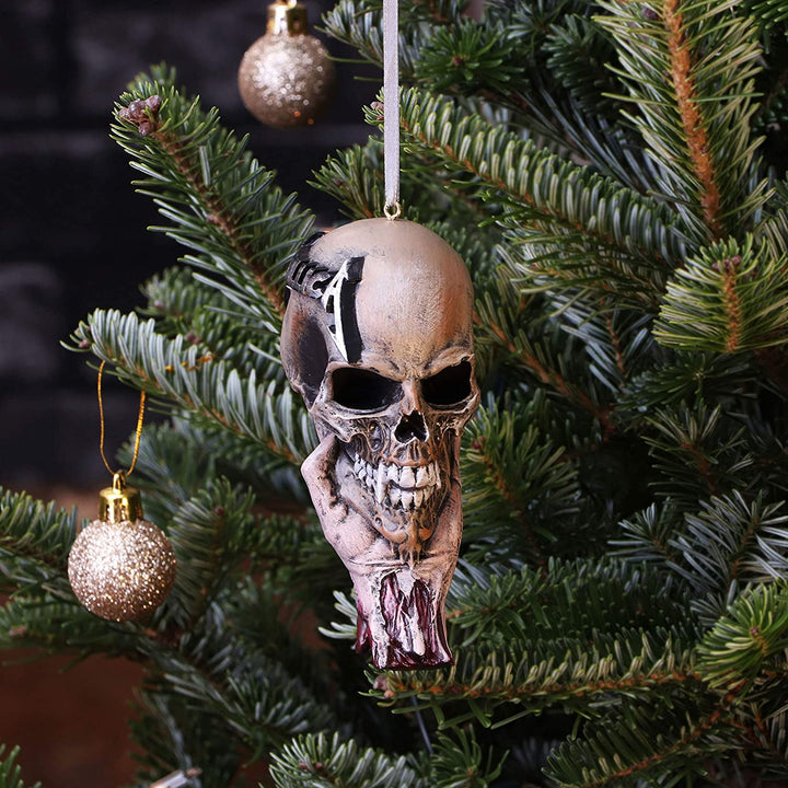 Nemesis Now Officially Licensed Metallica Sad But True Festive Hanging Decorative Ornament, Natural, 10.8cm