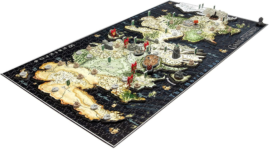 4D Cityscape HBO Game of Thrones Westeros Puzzle - Yachew