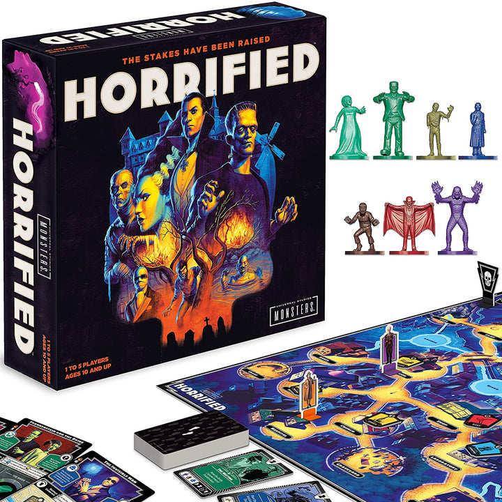 Ravensburger Horrified: Universal Monsters Strategy Board Game for Kids & Adults Age 10 Years Up