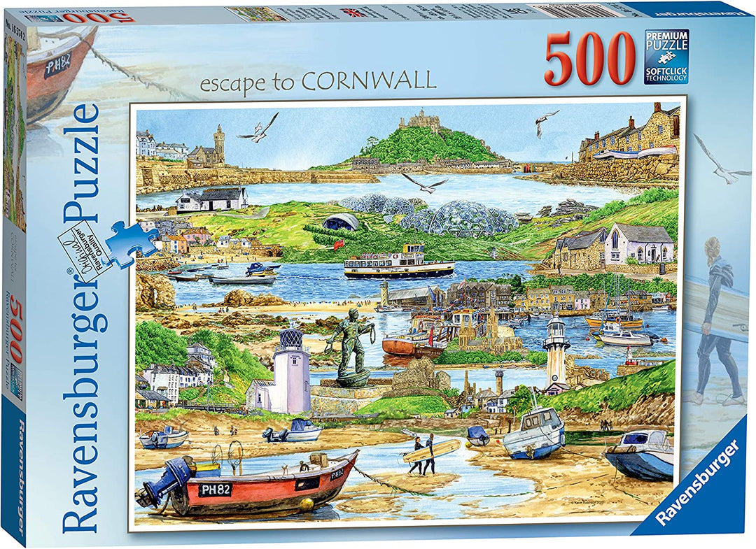 Ravensburger 16574 Escape to Cornwall 500pc