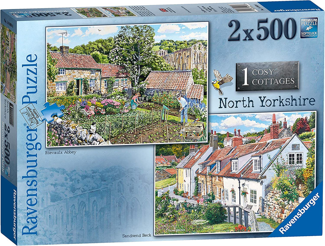 Ravensburger 14969 Cosy Cottages - North Yorkshire 2x 500pc