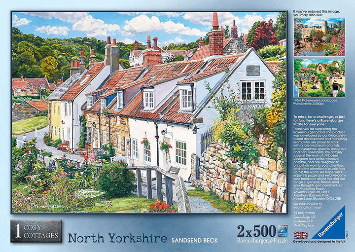 Ravensburger 14969 Cosy Cottages - North Yorkshire 2x 500pc