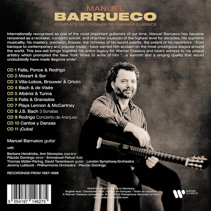 Manuel Barrueco - Complete Recordings on Warner Classics [Audio CD]