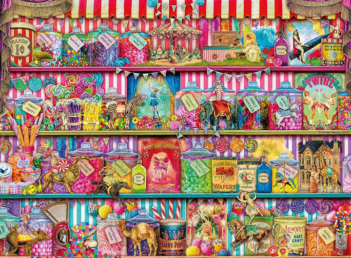 Ravensburger The Sweet Shop 500 Piece Jigsaw Puzzle for Adults and Kids Age 10 and Up