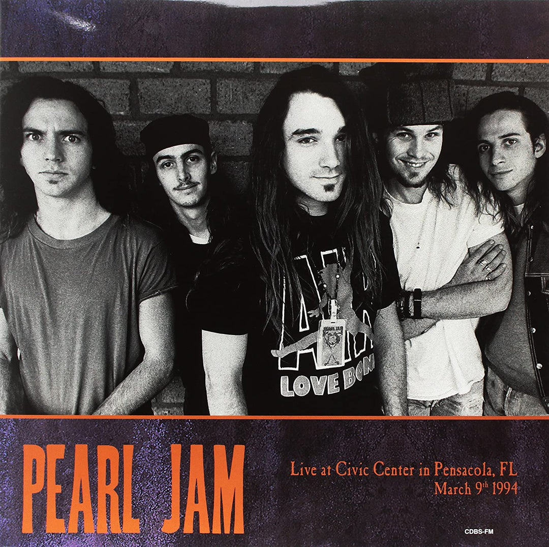 Pearl Jam - Live at Civic Center in Pensacola, FL - March 9th 1994 [VINYL]