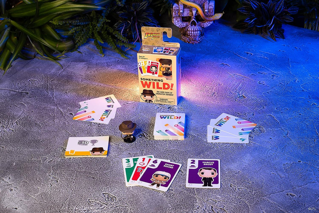 Funko Games - Indiana Jones - Something Wild Card Game