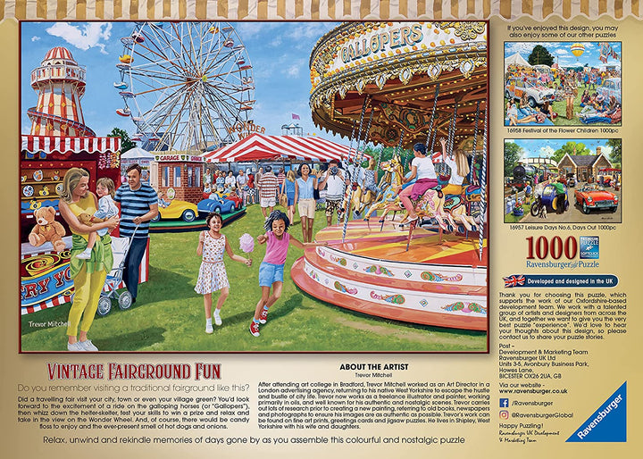 Ravensburger 16977 Vintage Fairground fun 1000pc