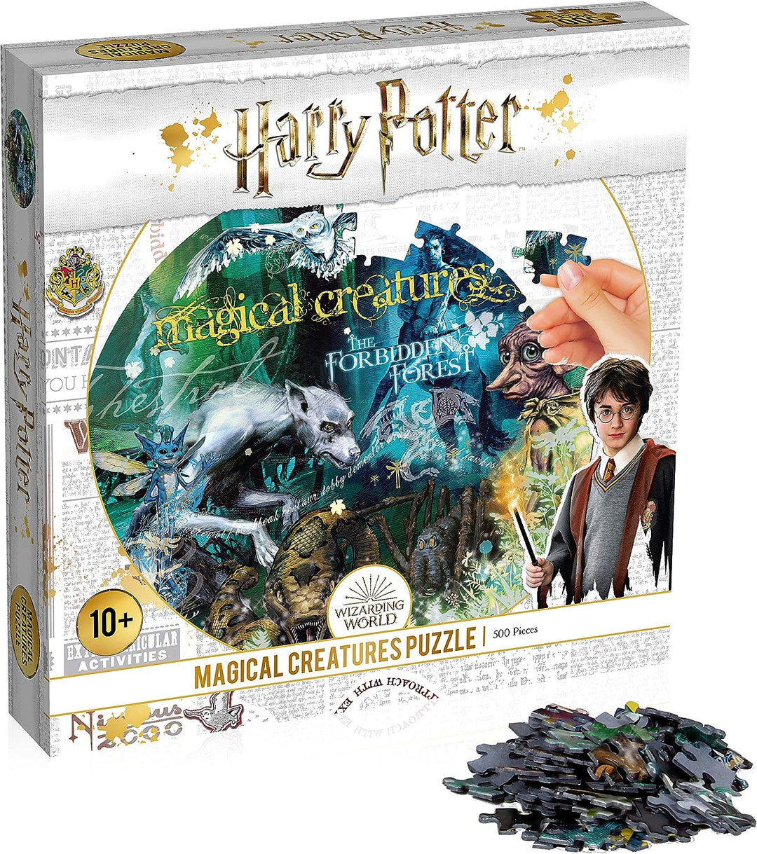 Harry Potter Magical Creatures 500 Piece Jigsaw Puzzle