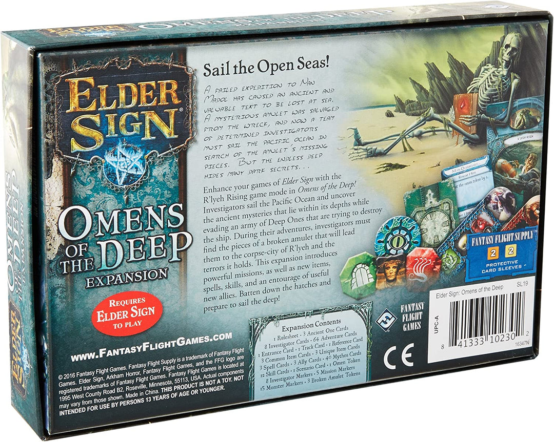 Fantasy Flight Games Elder Sign: Omens of the Deep Expansion (SL19)