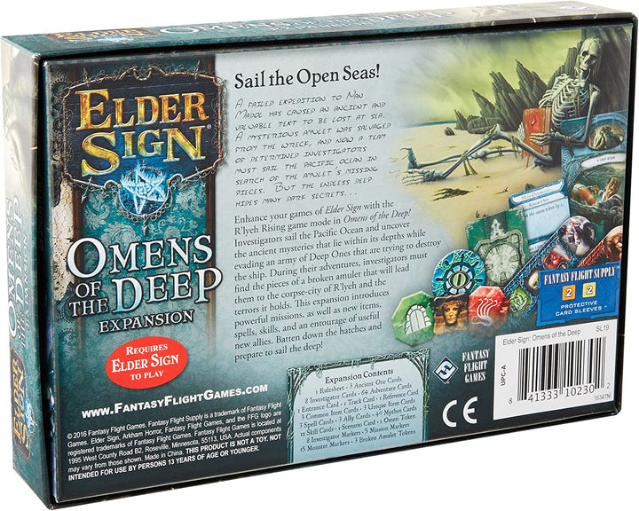 Fantasy Flight Games Elder Sign: Omens of the Deep Expansion (SL19)