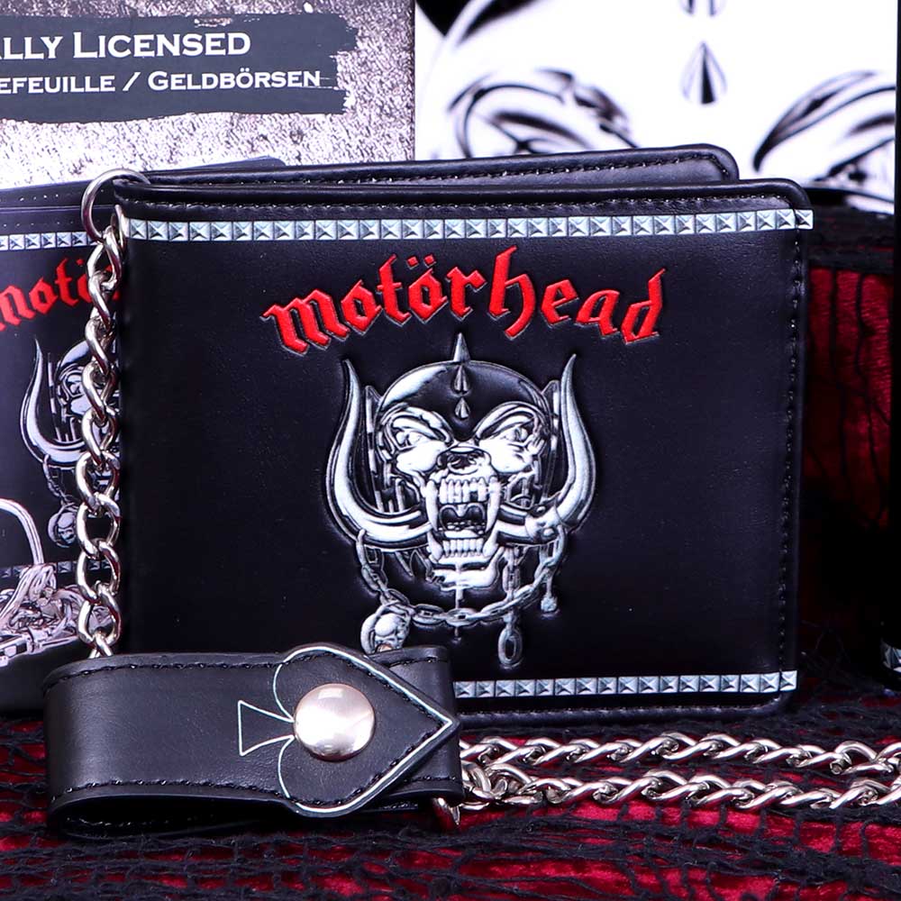 Nemesis Now Officially Licensed Motorhead Ace of Spades Warpig Snaggletooth Wallet, Black, Polyurethane, 11cm