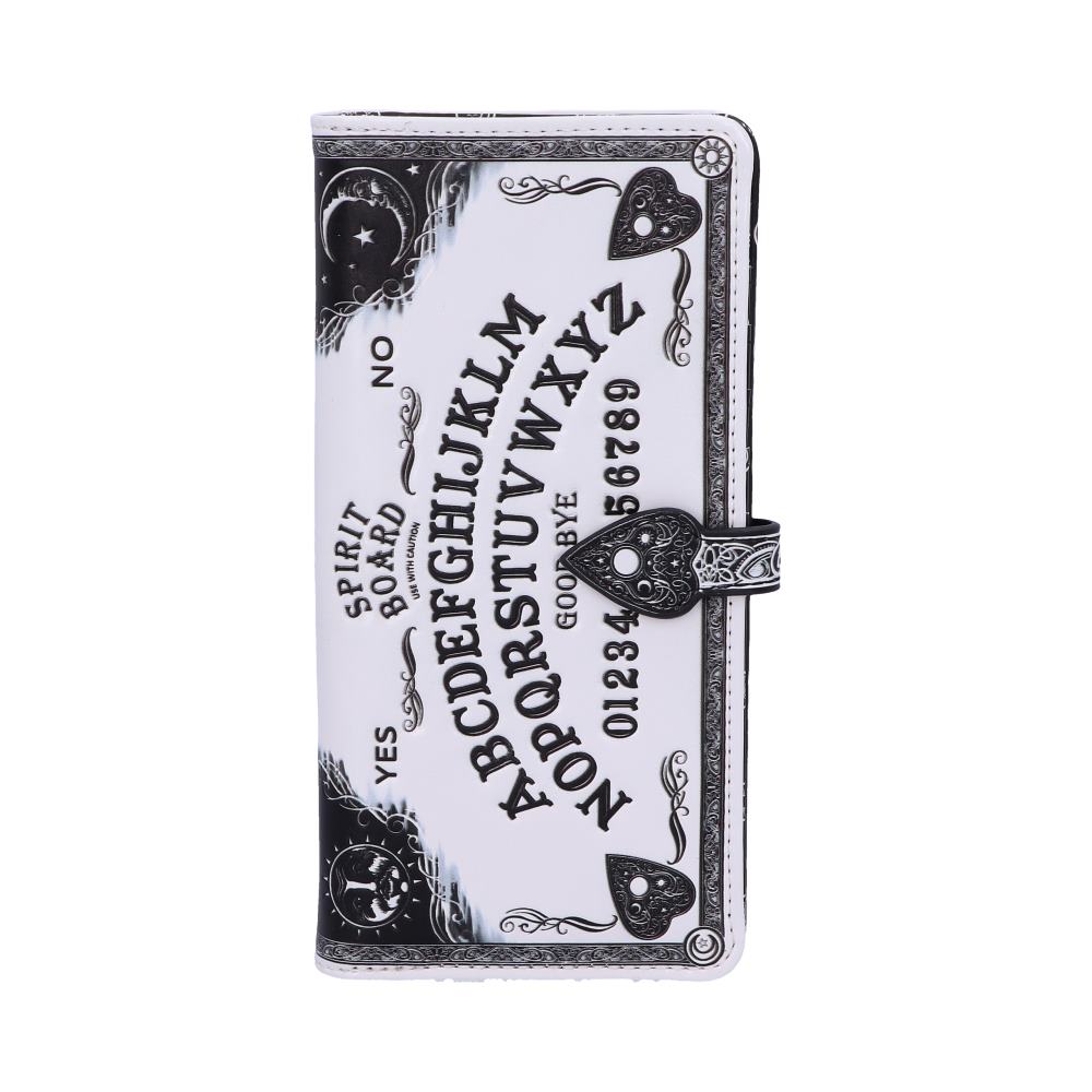 Nemesis Now White Spirit Board Embossed Ouija Purse, 18.5cm