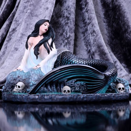 Nemesis Now Anne Stokes Sirens Lament Mermaid Enchantress Figurine, Blue, 22cm