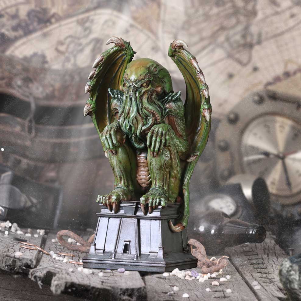 Nemesis Now James Ryman Green Cthulhu Figurine Ornament, 32cm