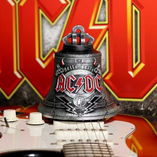 Nemesis Now Officially Licensed ACDC Hells Bells Box, Resin, Black, 13cm