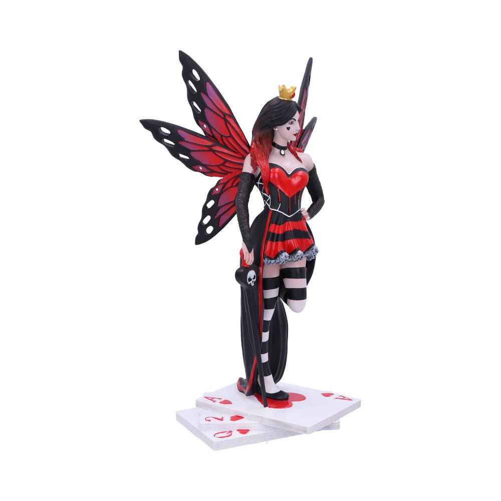 Nemesis Now Queen of Hearts Figurine, Red, 26cm