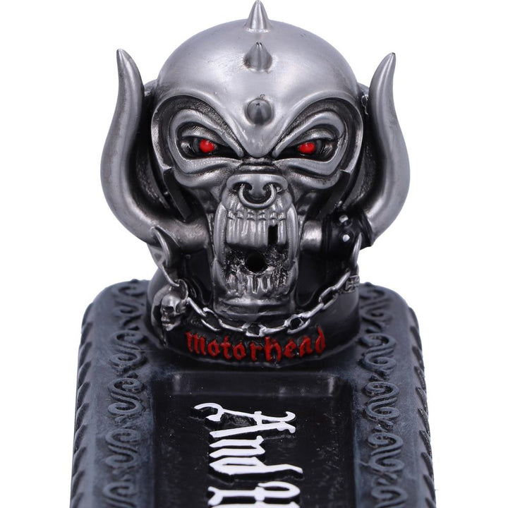 Nemesis Now Officially Licensed Motorhead Warpig Incense Stick Holder 25.5cm, Resin, Silver