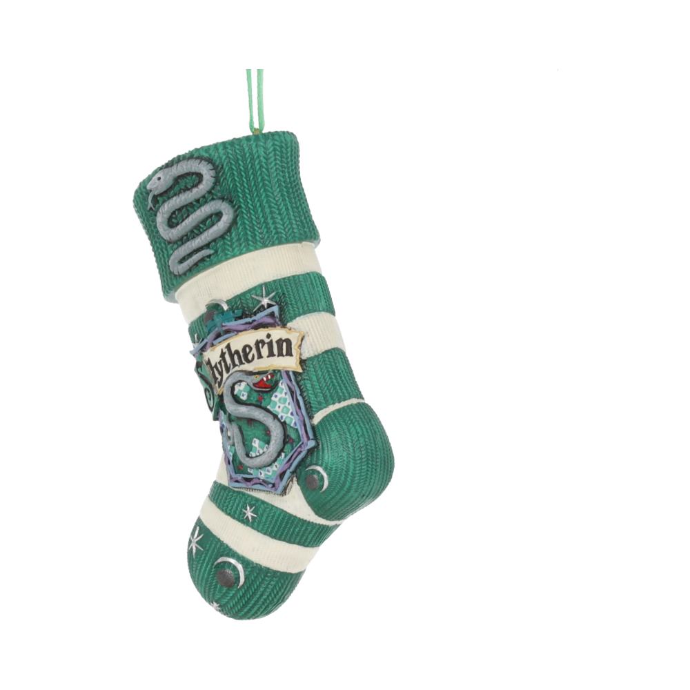 Nemesis Now offiziell lizenziertes Harry Potter Slytherin Strumpf-Hängeornament