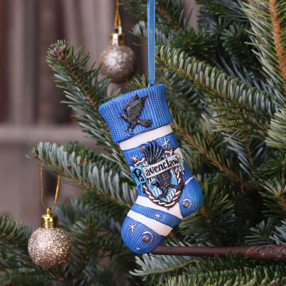 Nemesis Now Officially Licensed Harry Potter Ravenclaw Stocking Hanging Ornament