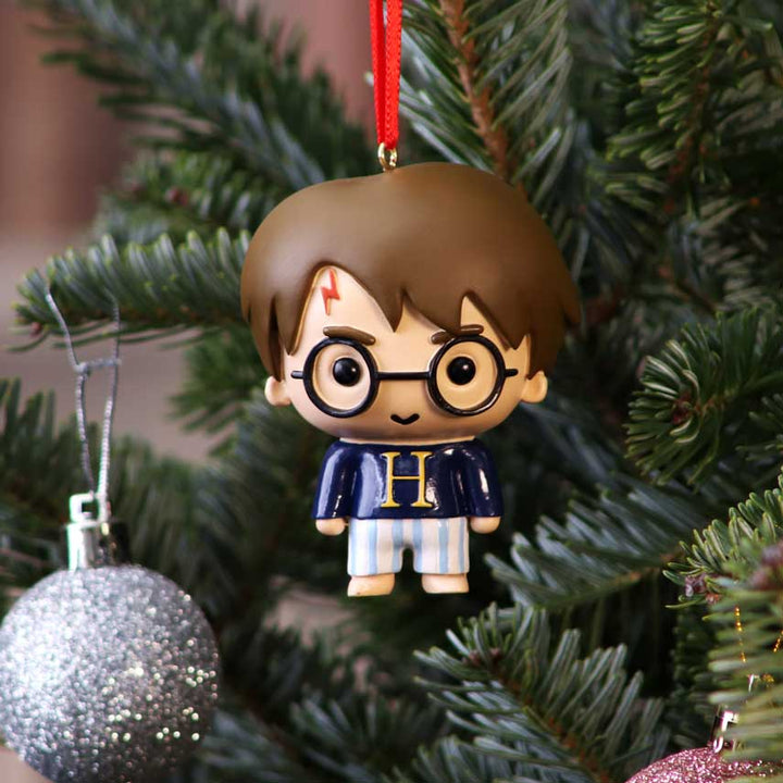 Nemesis Now Potter Harry Hanging Decorative Ornament, Blue, 7.5cm