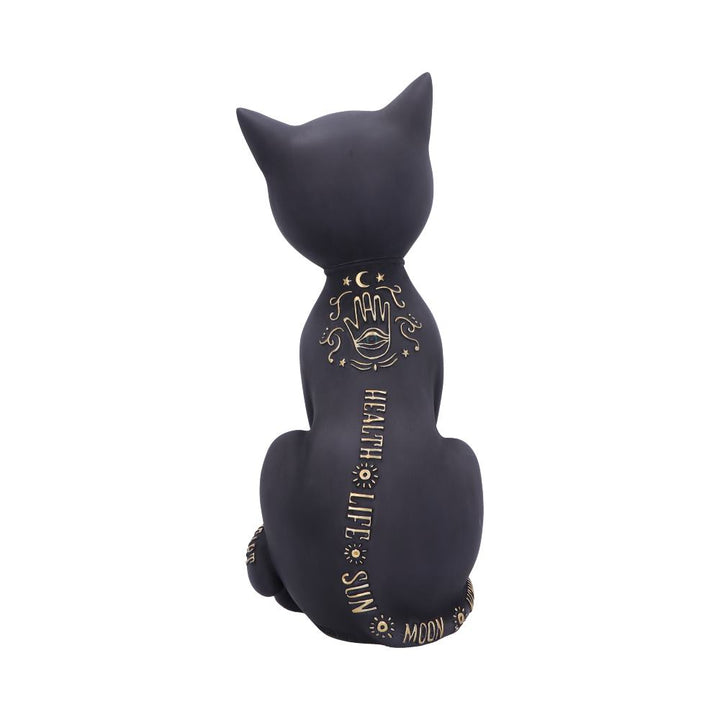 Nemesis Now Fortune Kitty Figurine, Black, 27cm