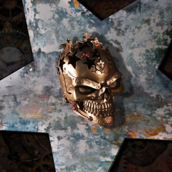 Nemesis Now Orion 13.8cm Bronze Steampunk Star Skull Ornament